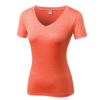 Women's V-neck Yoga T-Shirt