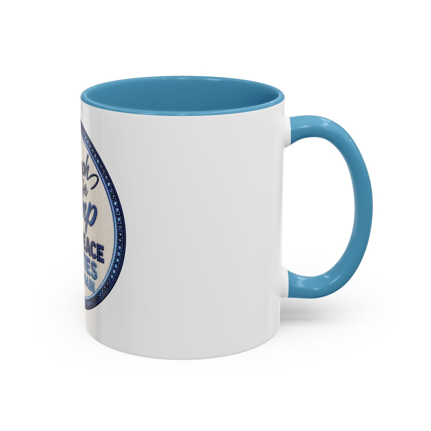 Make Peace Treaties Mug — "Triumph for Trump" Political Coffee Cup (11/15oz)