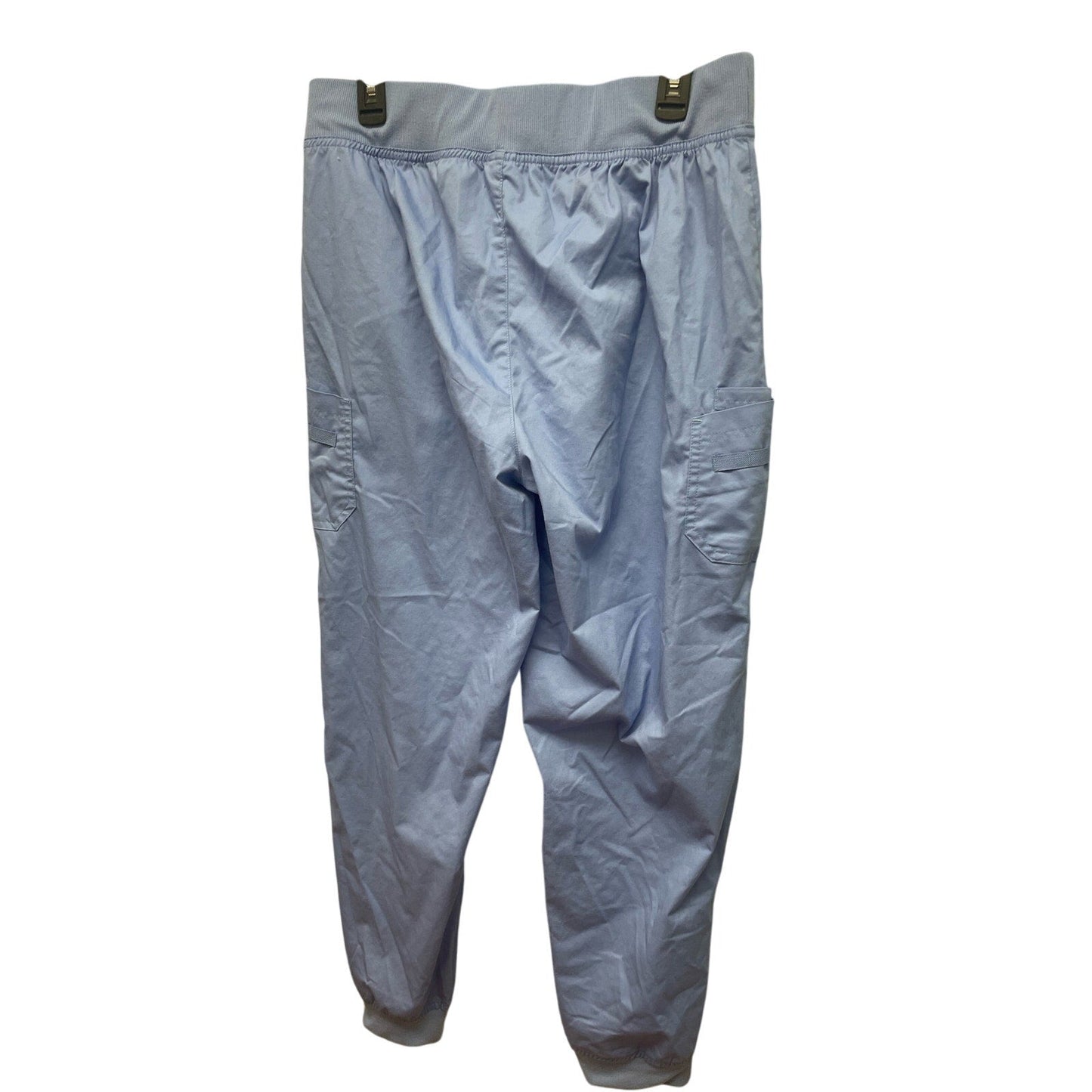 Butter-Soft Stretch Womens Large PolyCotton Drawstring Elastic Waist Scrub Pants