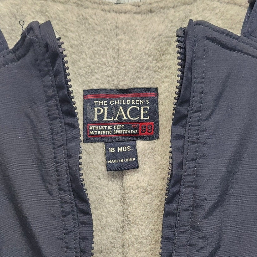 Children's Place 18 Mos Adjustable Strap Puffer Winter Ski Snow Pants Overalls