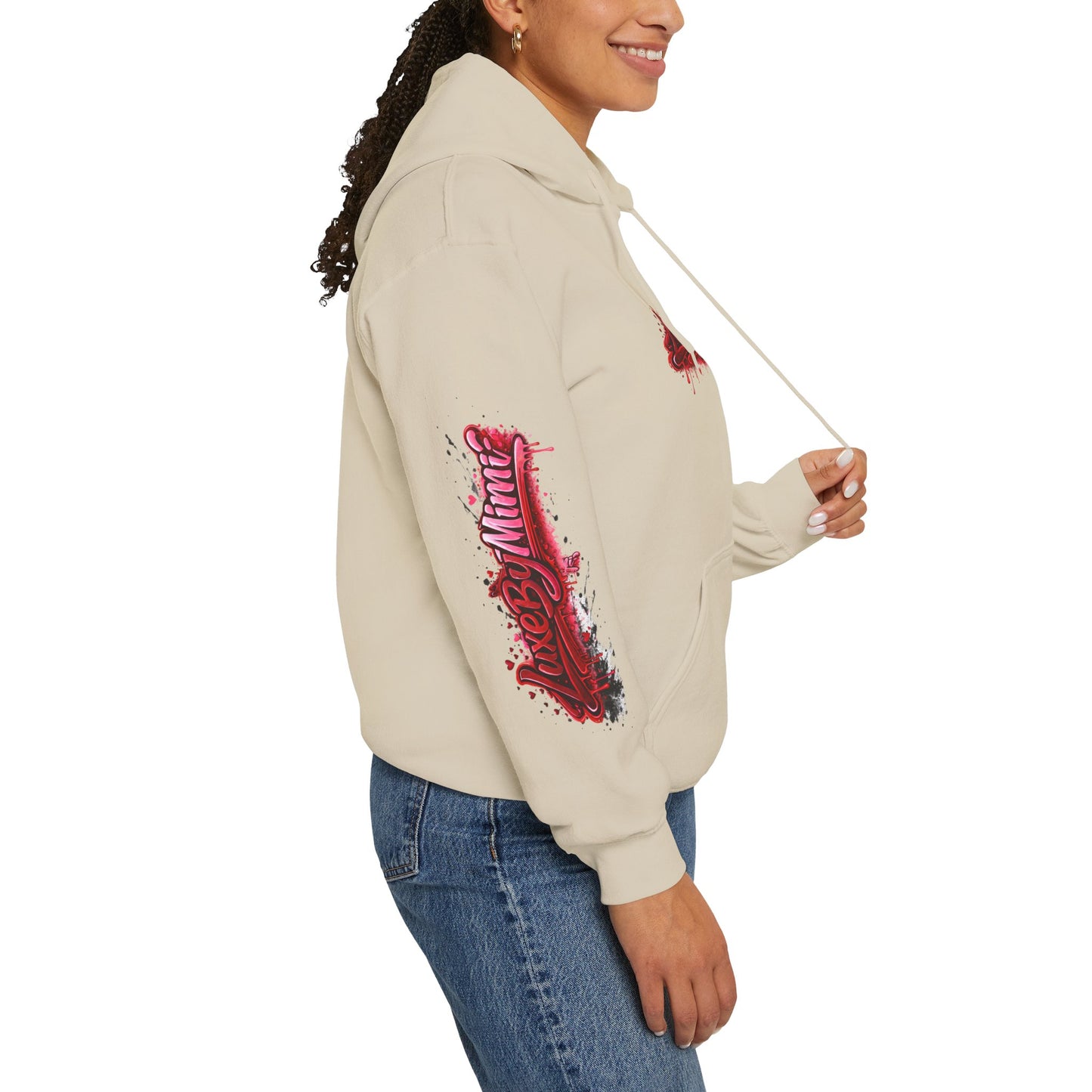 LuxeByMimi Brand Graffiti de Luxe Hoodie — Streetwear Pullover