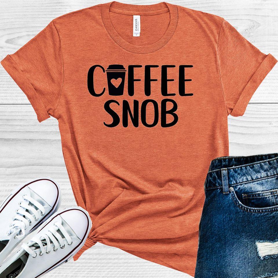 Coffee Snob Graphic Tee