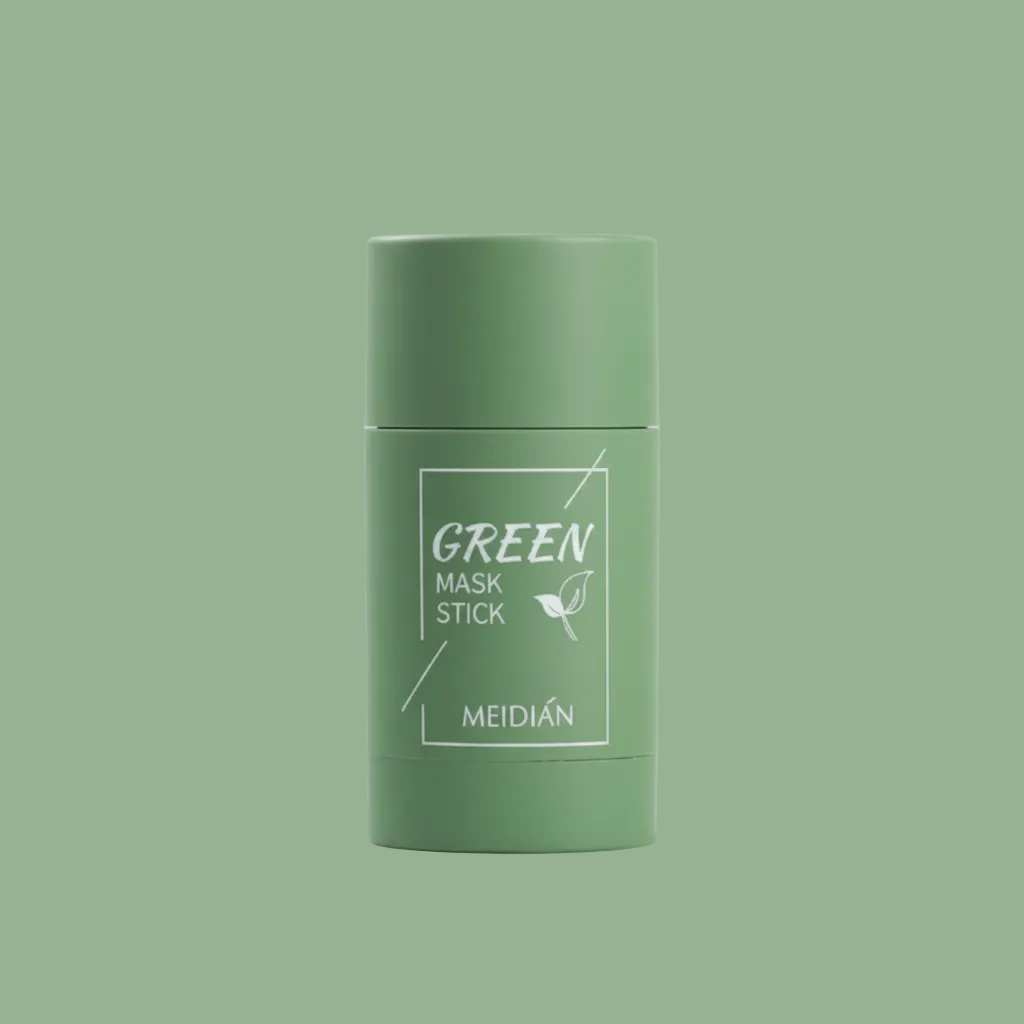 Green Tea Deep Cleansing Mud Mask for Acne, Blackheads, Oil Control & Brightening | Hydrating Washable Pore Minimizing Face Mask