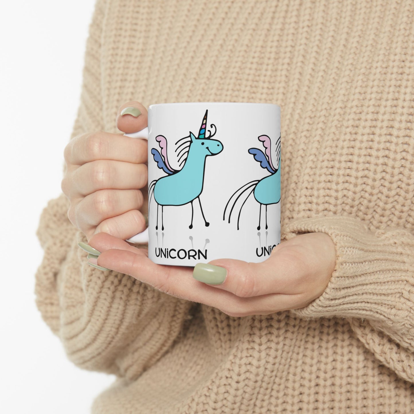 Whimsical Unicorn Ceramic Mug | Cute Gift for Kids and Unicorn Lovers | Perfect for Birthdays, Holidays, and Everyday