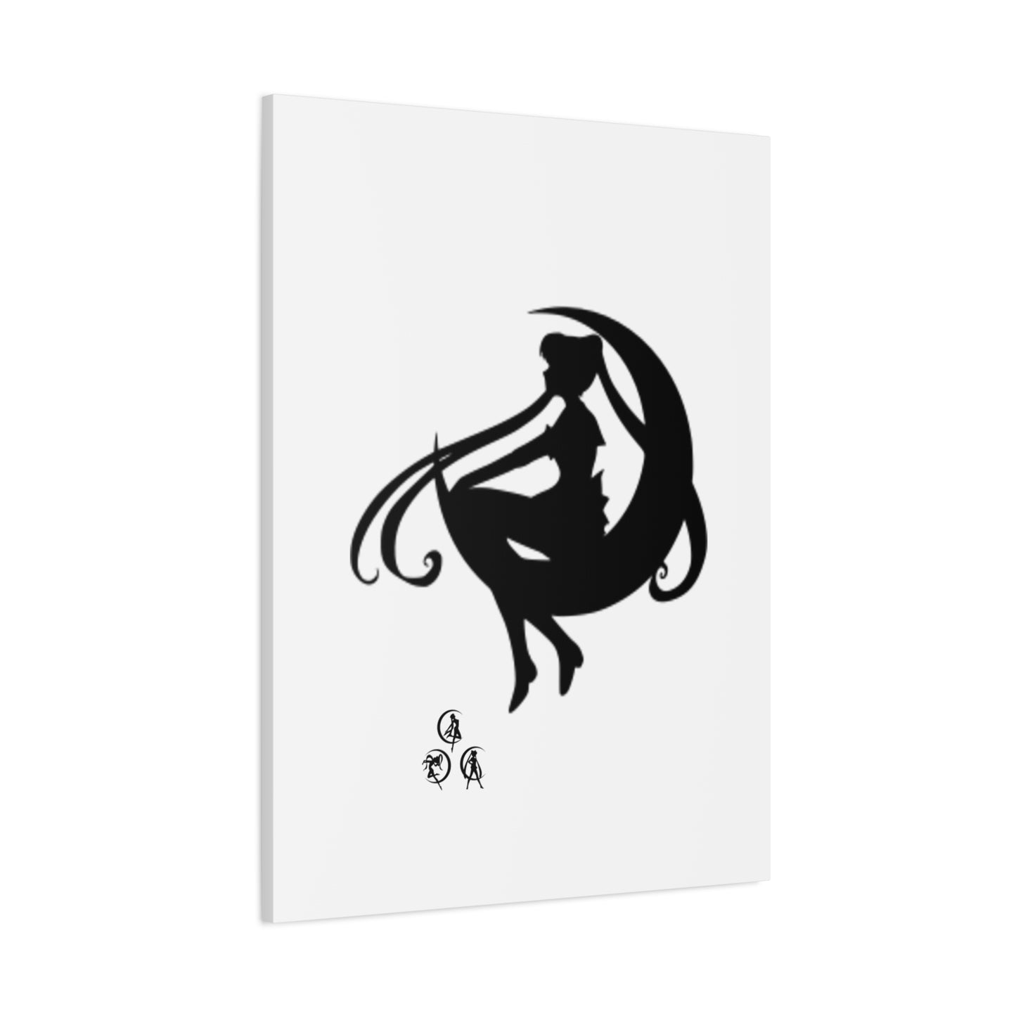 Moonlit Goddess Canvas Art, Modern Wall Decor, Fantasy Home Decor, Boho Aesthetic, Gift for Art Lovers