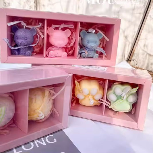 Aromatherapy Strawberry Candle Gift Box: Ideal birthday present, cute decor for girls, and perfect hand - gift for friends.
