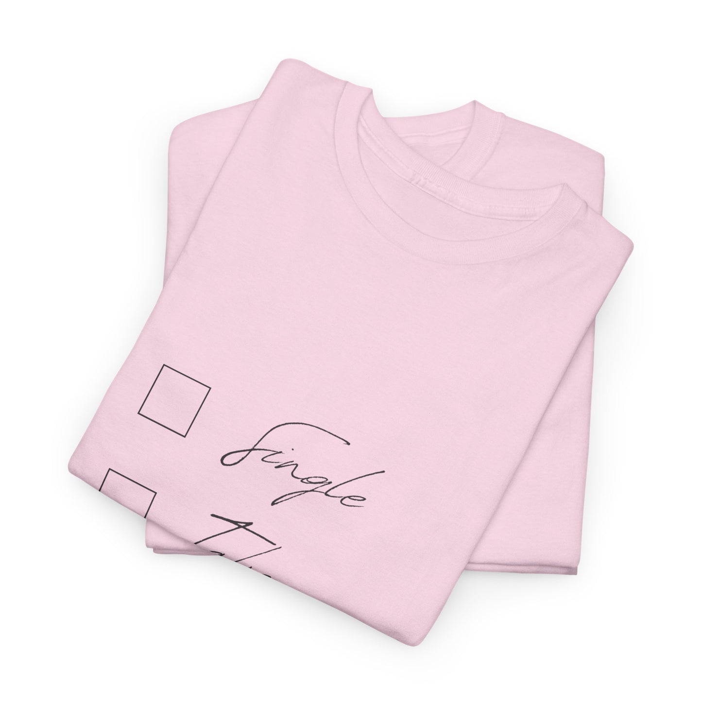 Single Taken Avoiding the Pen Play Where It's Safe T-Shirt Unisex Heavy 100% Cotton Tee