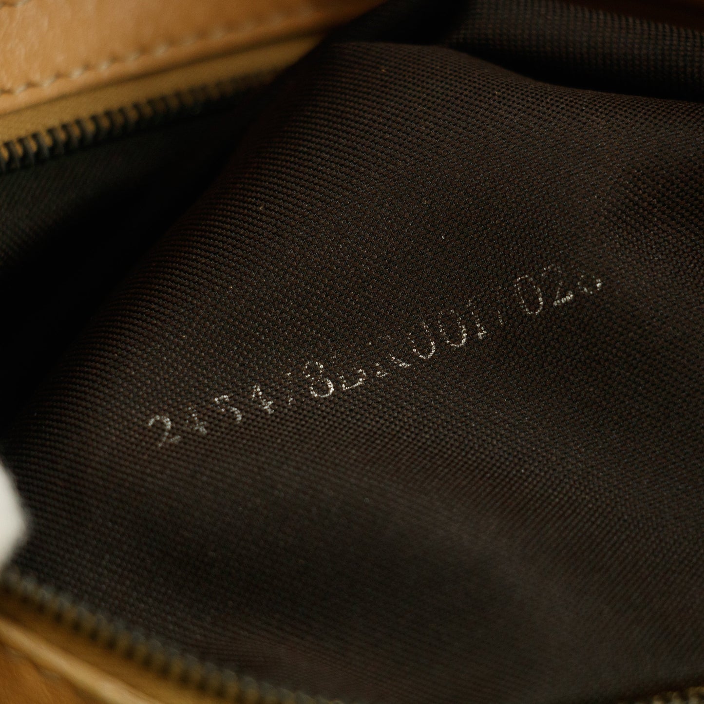 Fendi Zucchino Canvas Beige Shoulder Bag #9235