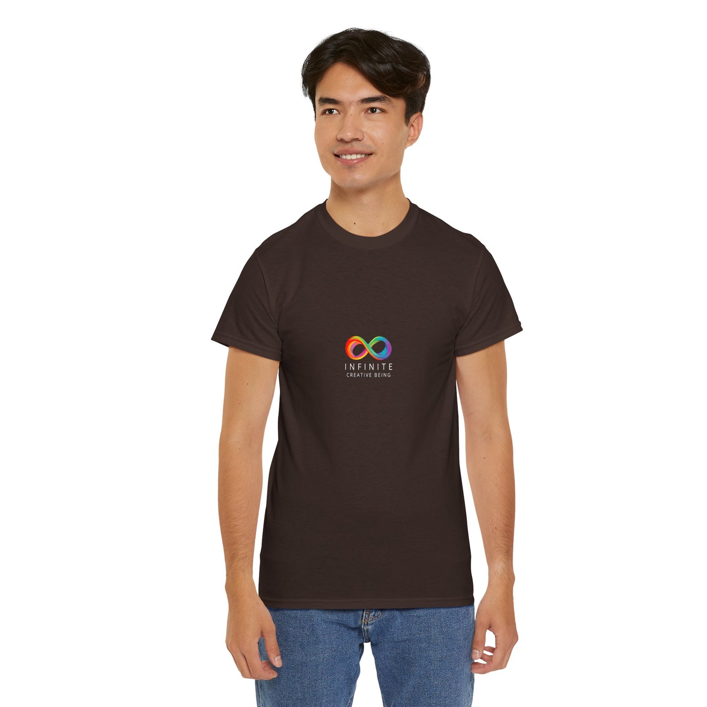 Colorful Infinite Creative Being Unisex Tee, Inclusive Fashion, Everyday Casual Wear, Gift for Friends
