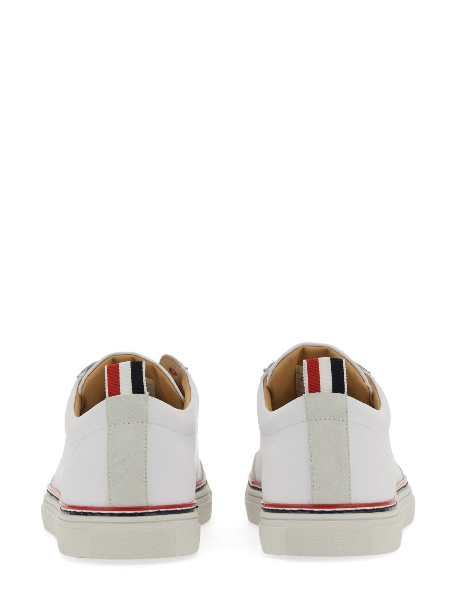 Thom Browne Men Low-Top Leather Sneaker
