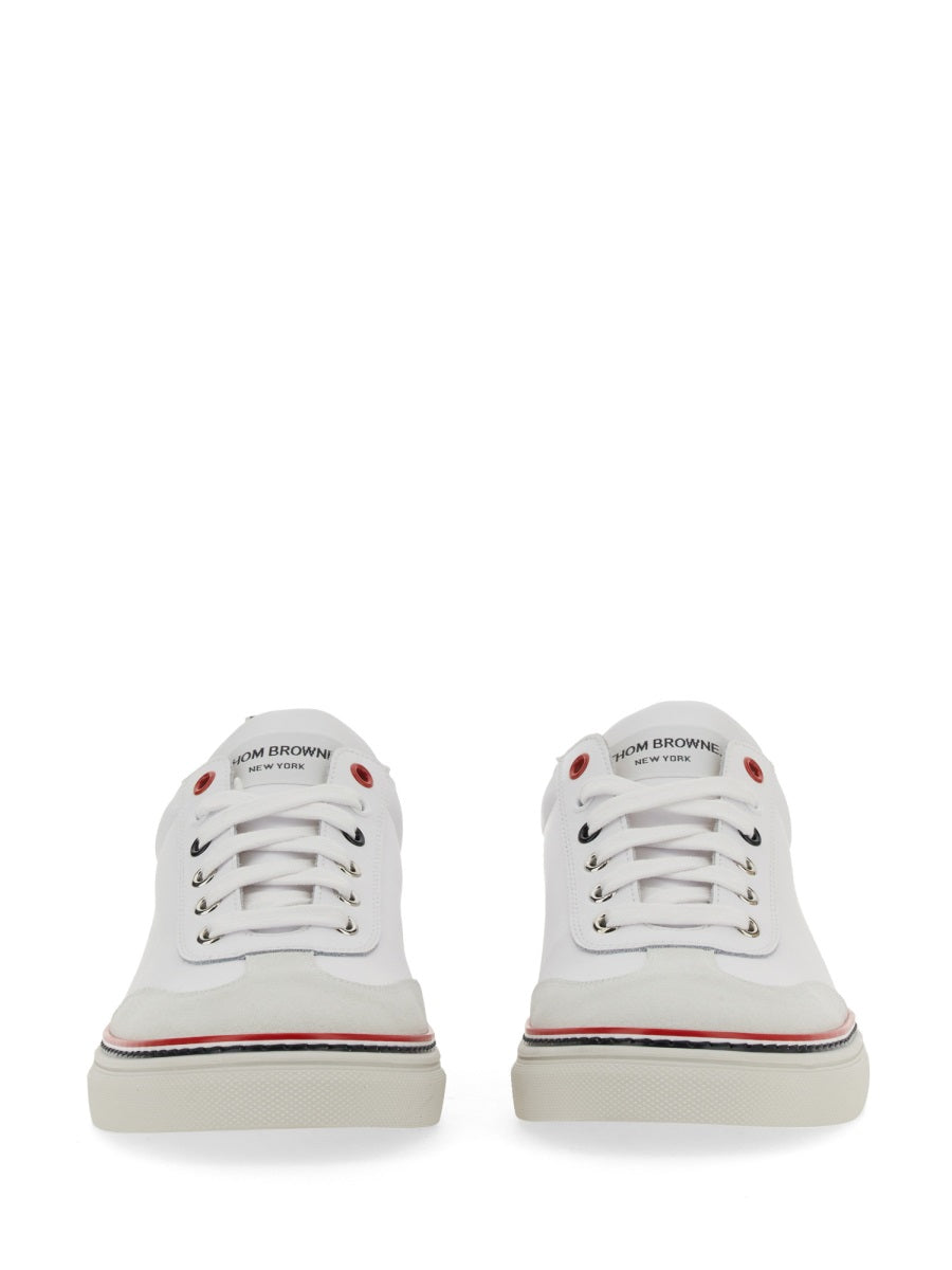 Thom Browne Men Low-Top Leather Sneaker