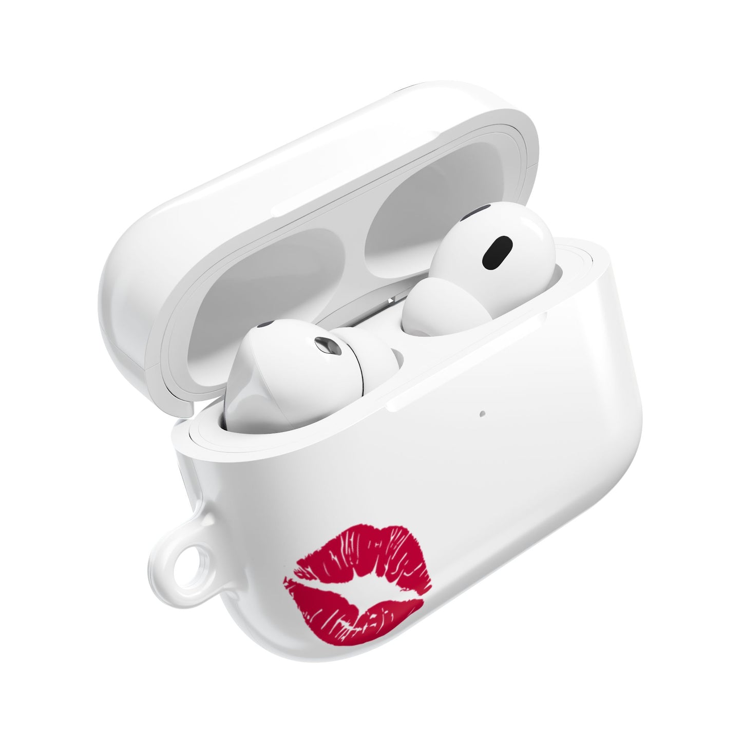 Romantic Kiss Print AirPod Cases, Cute Accessories for Her, Valentine's Day Gift, Women, Valentine's Accessories, Stylish Tech Gear