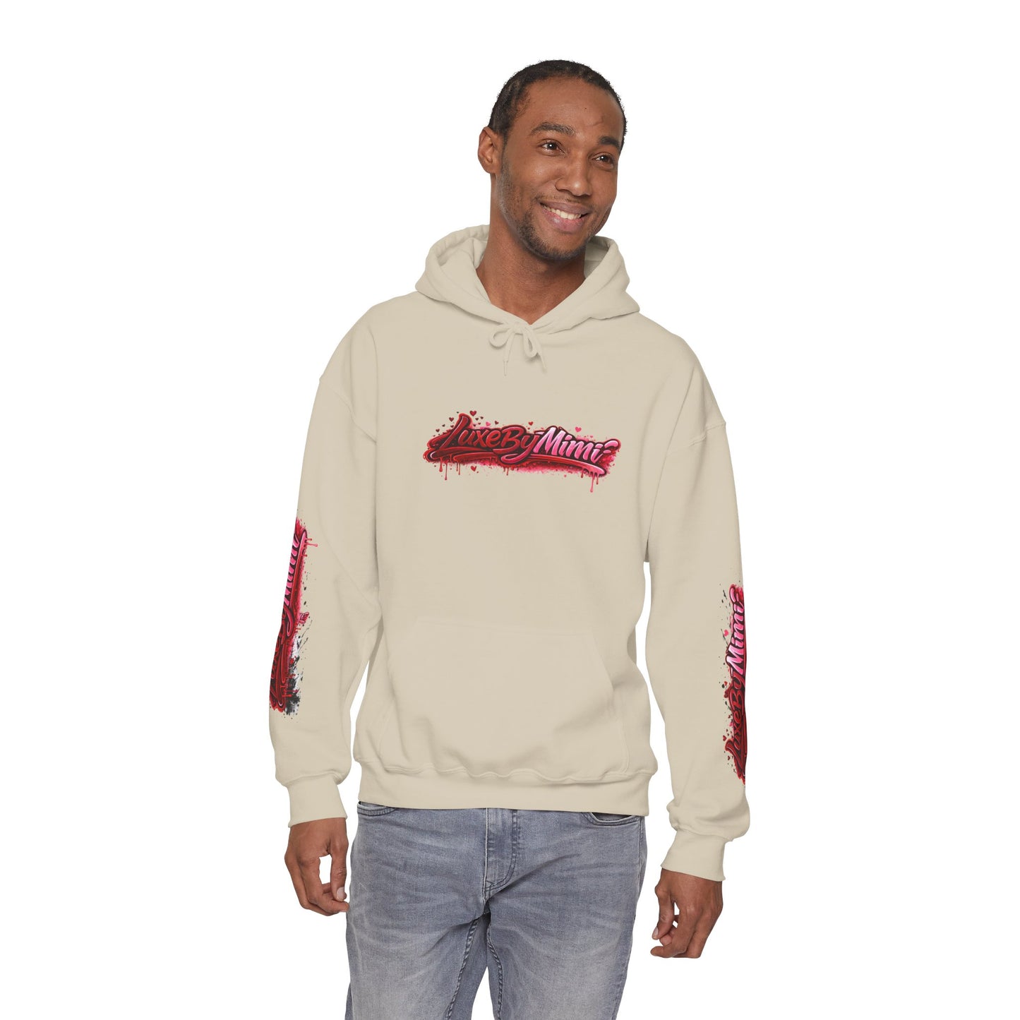 LuxeByMimi Brand Graffiti de Luxe Hoodie — Streetwear Pullover