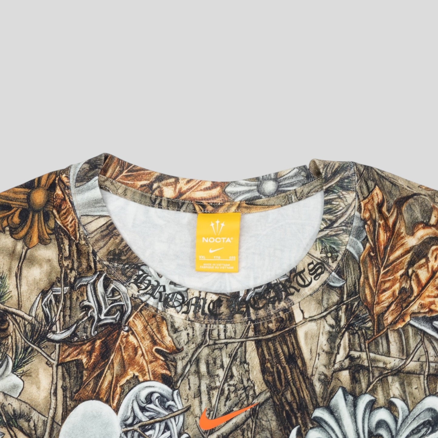 Chrome Hearts X Nocta Neck Logo Tee