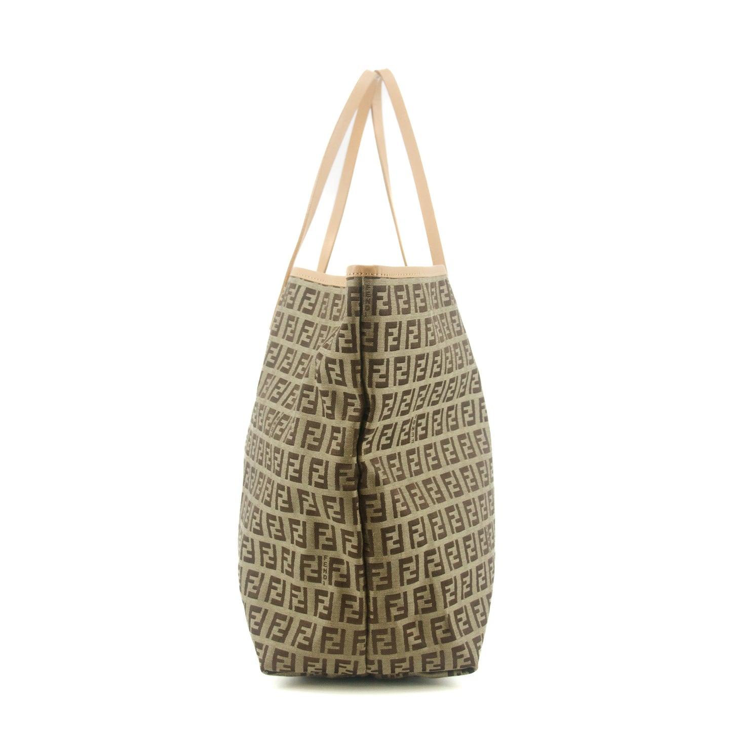 Fendi Zucchino Beige Vintage Tote Bag #9305