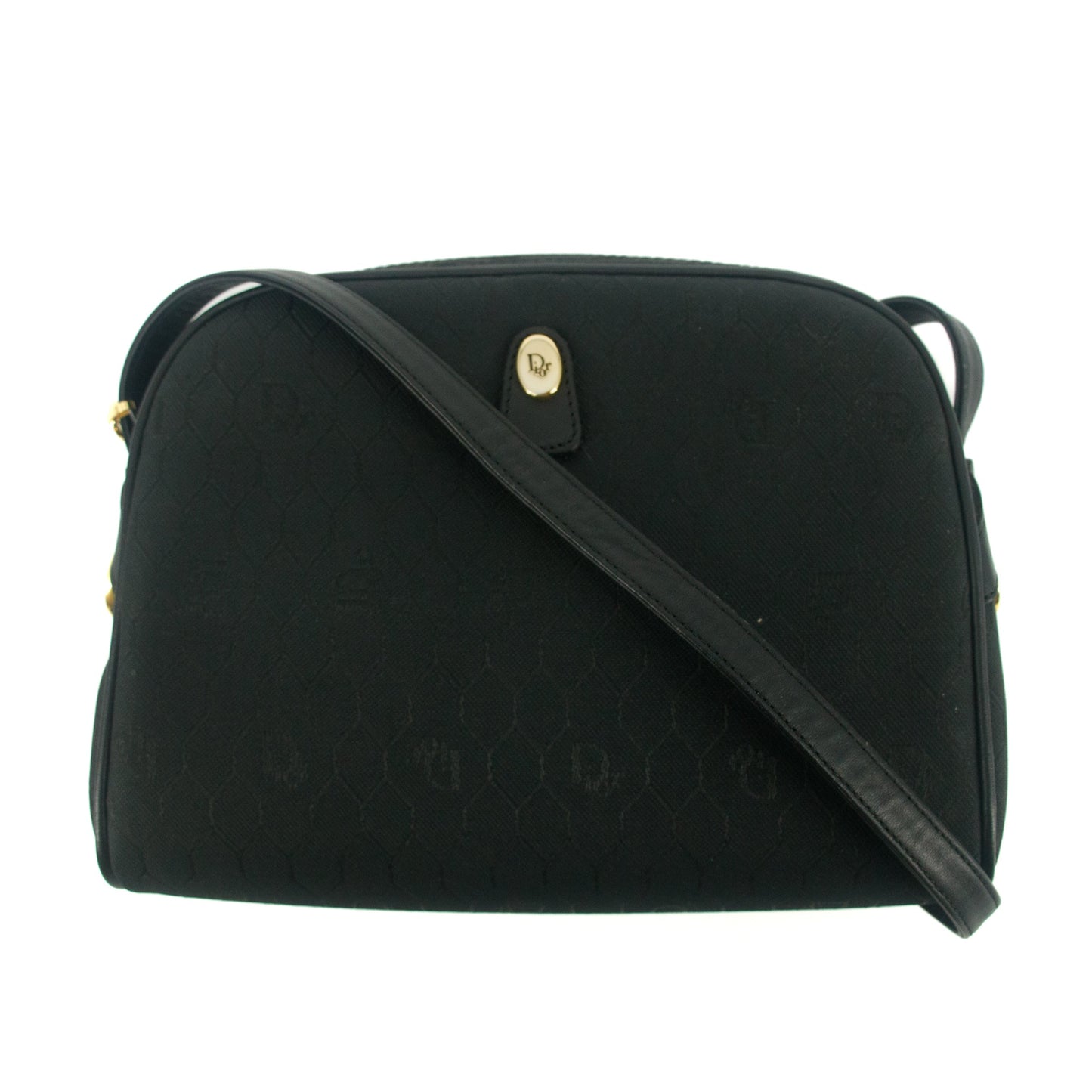 Christian Dior Honeycomb Shoulder Bag Black #9312