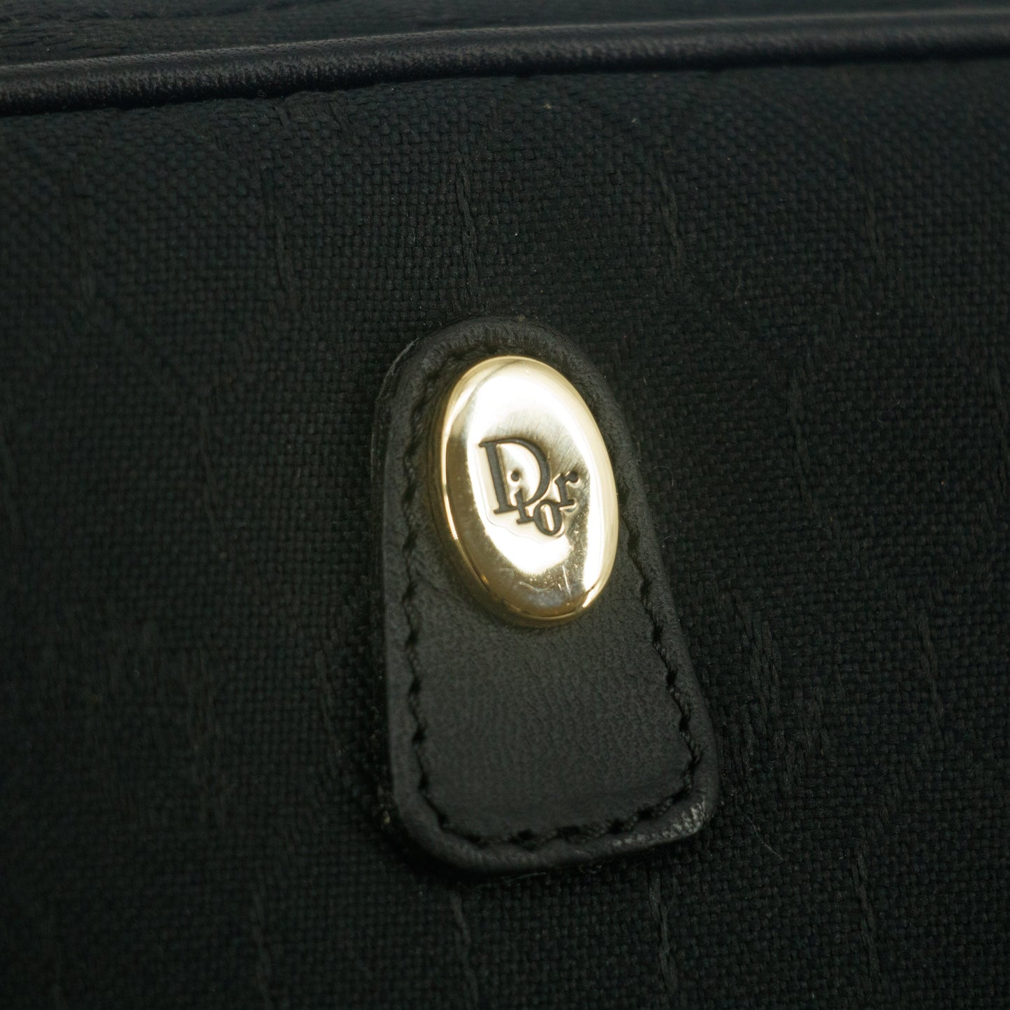 Christian Dior Honeycomb Shoulder Bag Black #9312