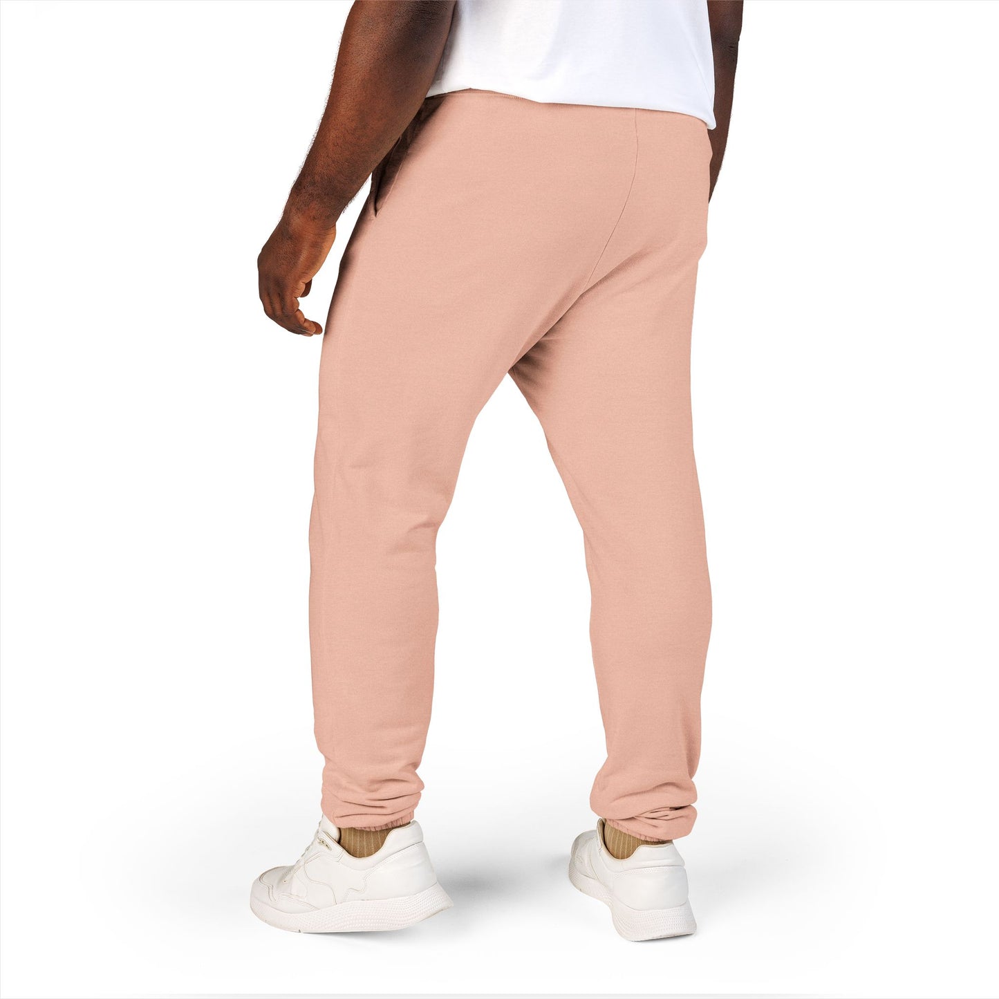 Cozy Fleece Kiss Print Sweatpants, Relaxed Lounge Pants, Unisex Stylish Joggers, Perfect for Casual Days, Gift for Friends, Comfortable Home Wear