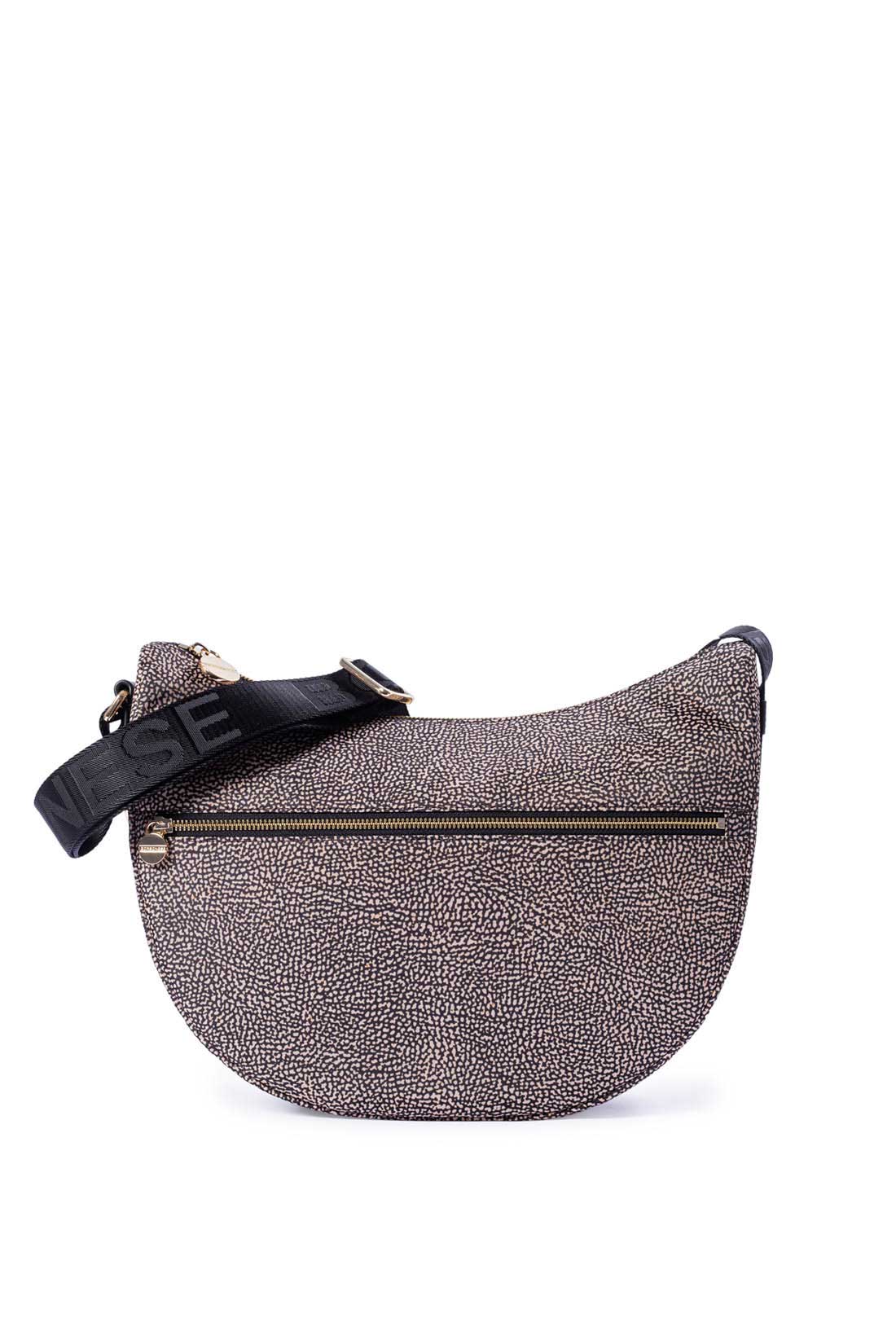 BORBONESE - Women's middle Luna Bag-4
