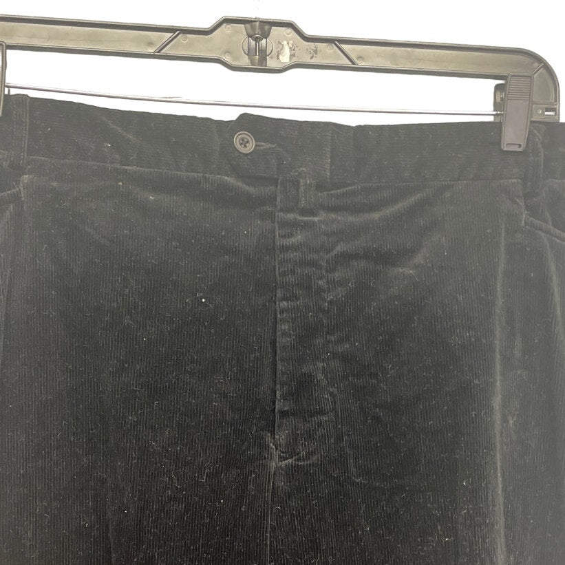 Façonnable Mens 44X32 Cotton Elastane Corduroy Hemmed Dress Pants w Pockets