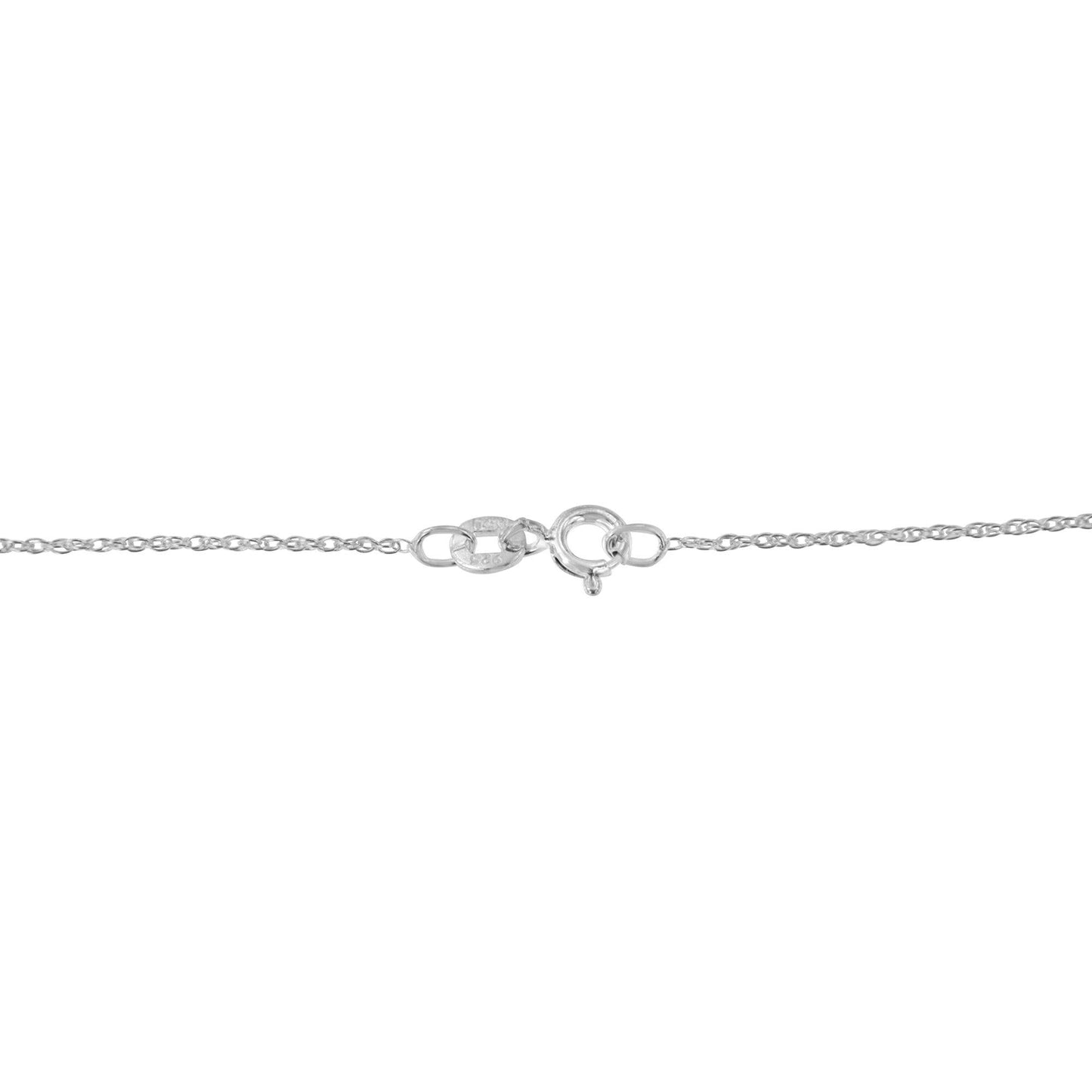 10KT Two Tone Gold 1/6 cttw Diamond Floating Heart Pendant Necklace (K-L, I1-I2)-3