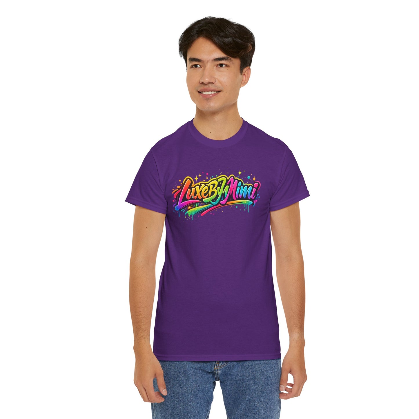 Graffiti Logo T-Shirt — 'Luxe By Mimi' Brand Colorful Streetwear Tee