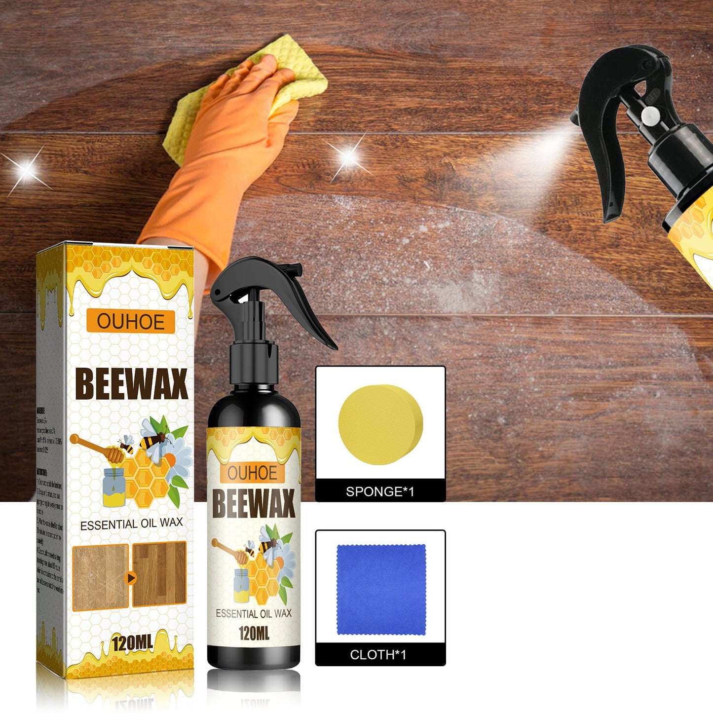 Furniture Floor Care Polishing Waterproof Anti-chapping Maintenance Wax