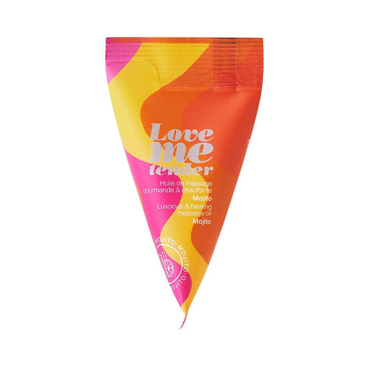 Love to Love Love Me Tender Luscious & Heating Massage Oil Mojito 0.33 oz.-0