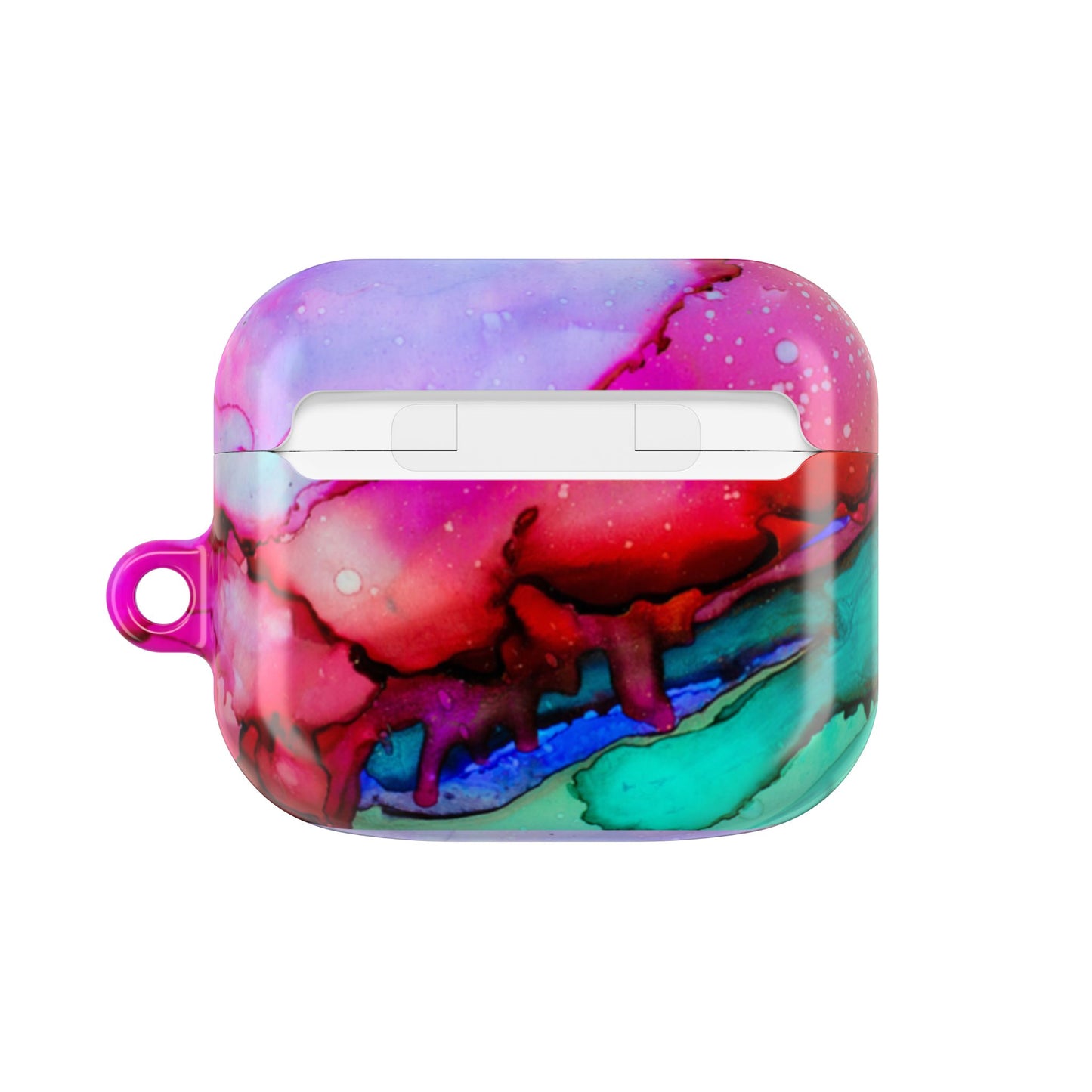 Colorful Marble AirPod Case, Trendy Tech Accessory, Gift for Music Lovers, Unique Earbud Cover for Her, Stylish AirPods Holder