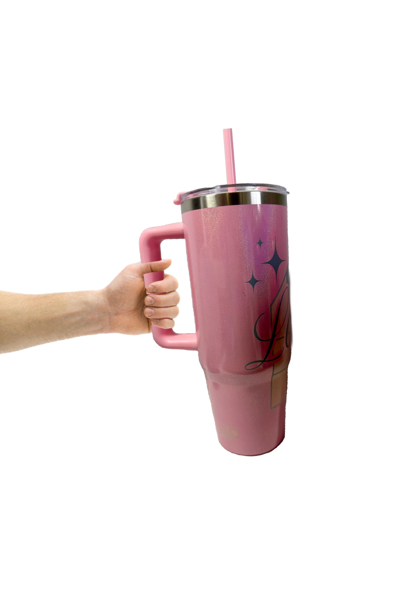 40oz Engraved Love-r Shimmer Tumbler