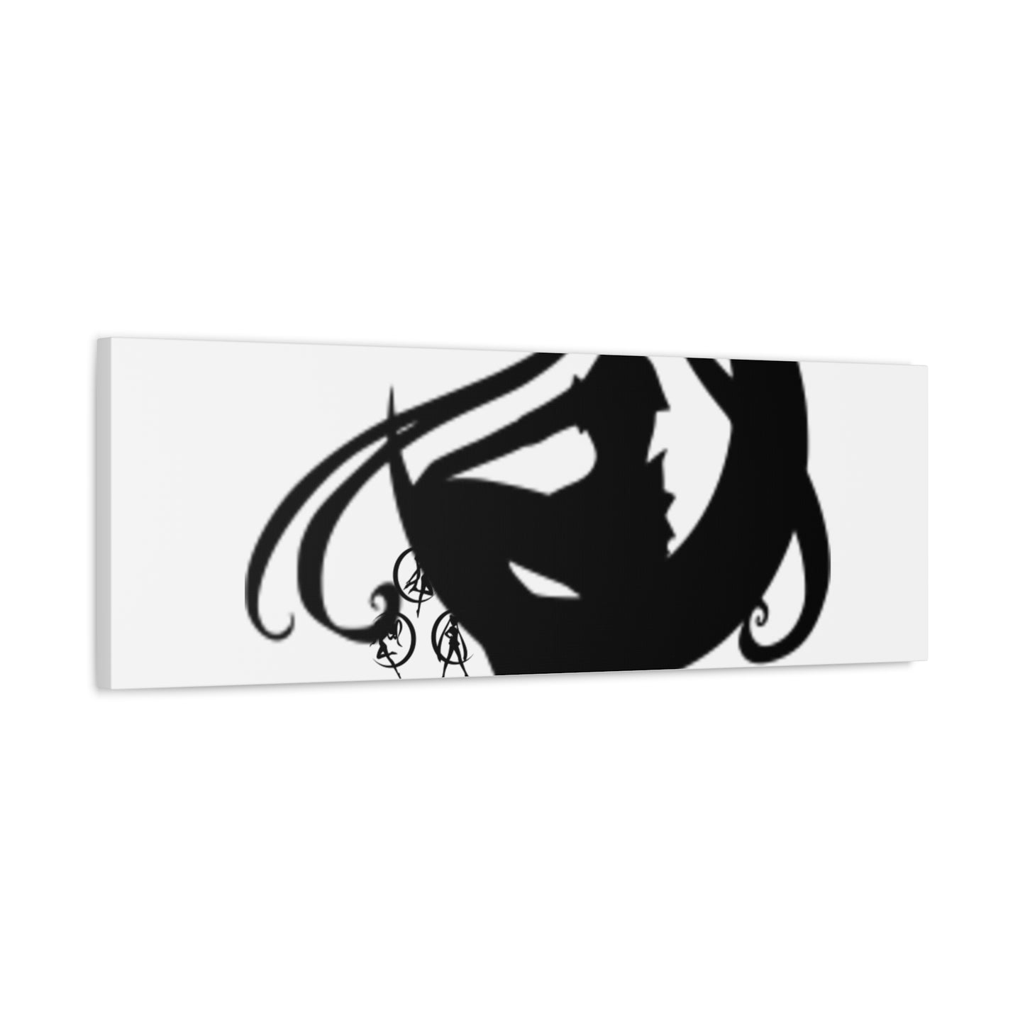 Moonlit Goddess Canvas Art, Modern Wall Decor, Fantasy Home Decor, Boho Aesthetic, Gift for Art Lovers