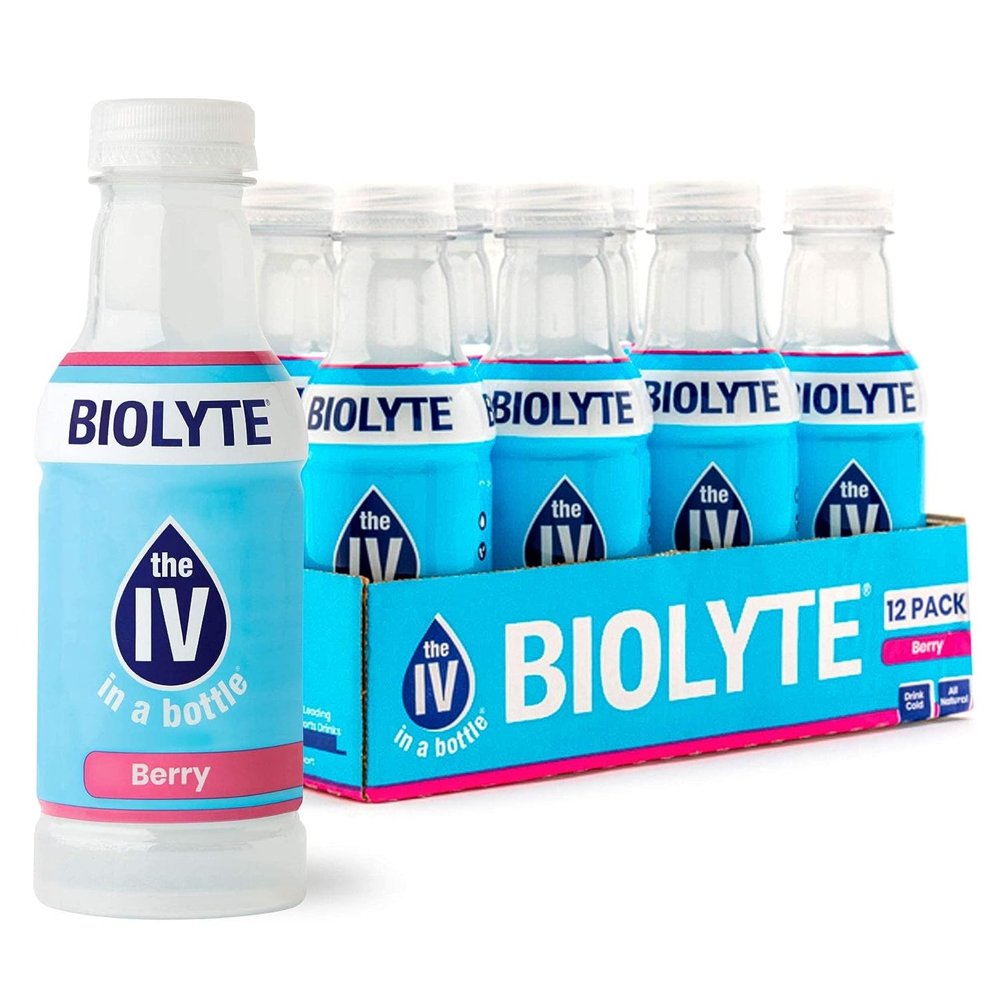 Biolyte Premium Mixed Berry Electrolyte Supplement 16 Fl Oz
