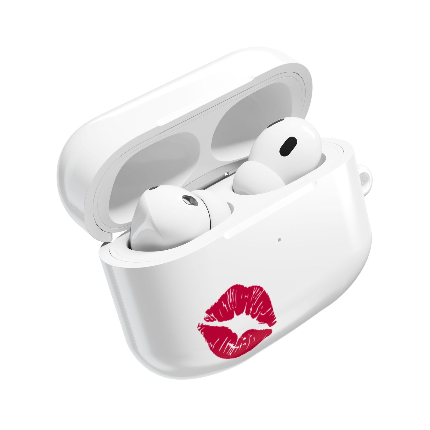 Romantic Kiss Print AirPod Cases, Cute Accessories for Her, Valentine's Day Gift, Women, Valentine's Accessories, Stylish Tech Gear