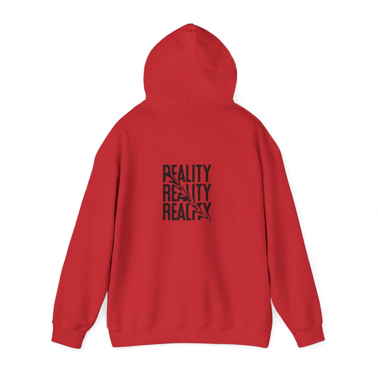 Reality-Themed Unisex Heavy Blend Hoodie for Daily Inspiration, Motivational Sweatshirt, Cozy Gift for Friends, Statement Apparel, [...]