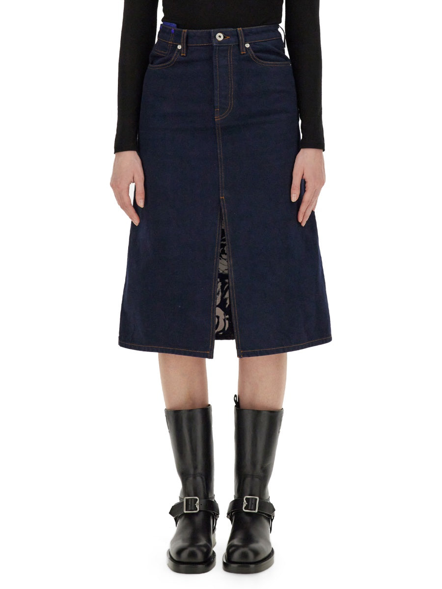 Burberry Women Denim Skirt