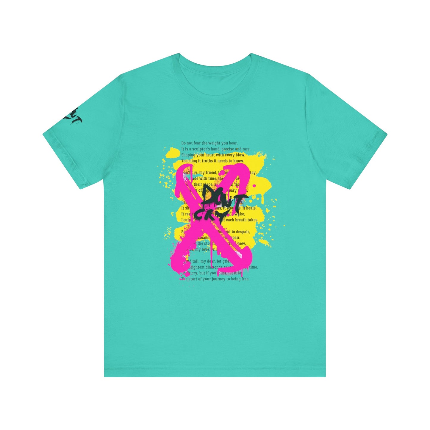Inspirational Unisex Short Sleeve Tee - Journey to Self-Love & Empowerment