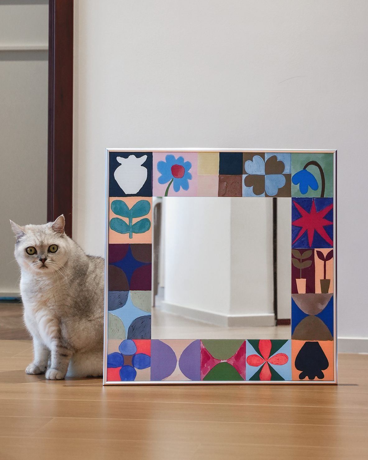Bauhaus Style Art Mirror-4