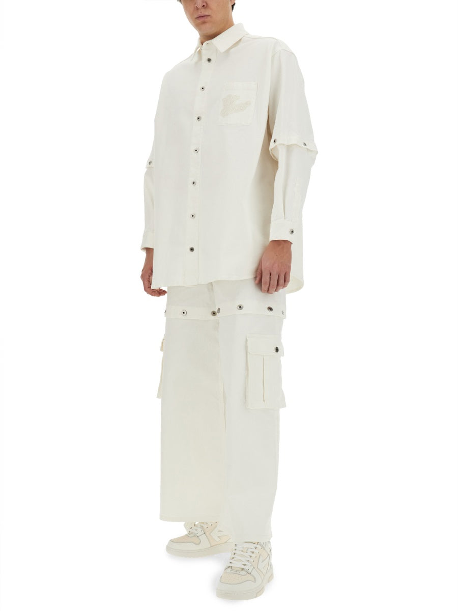Off-White Men 90'S Super Baggy Jeans