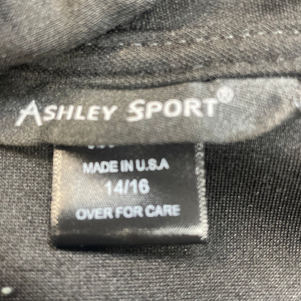 Ashley Sport Womens Plus Size 14/16 Long Sleeve Pullover Sweatshirt Hoodie