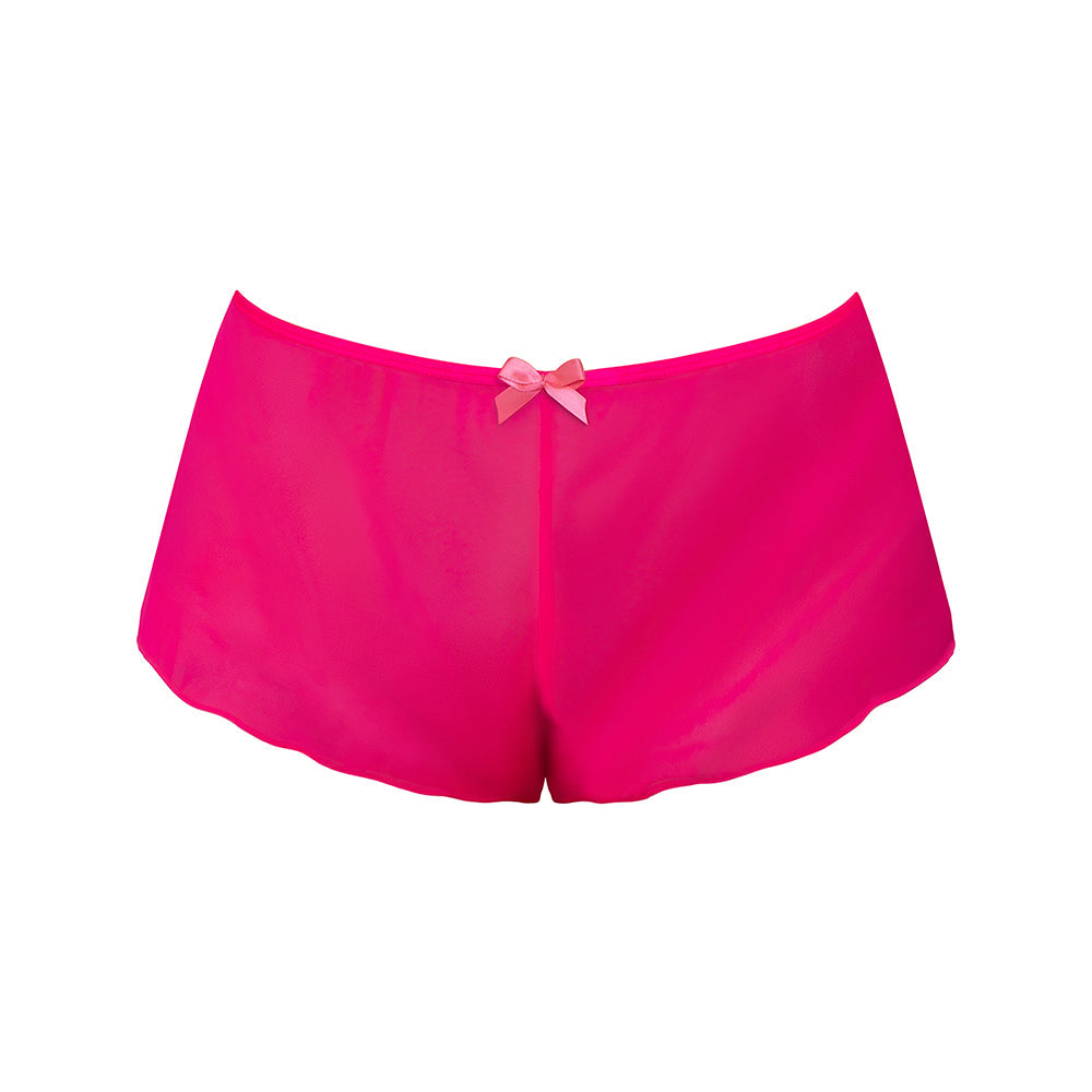 Magic Silk Pink Kink Flowy Boy Short Pink Glow Queen Size-2