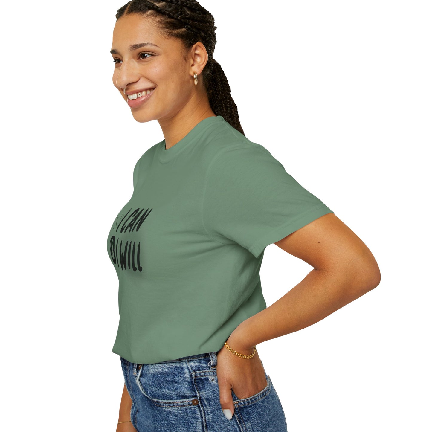 I Can & I Will Motivational T-Shirt - Unisex Graphic Tee