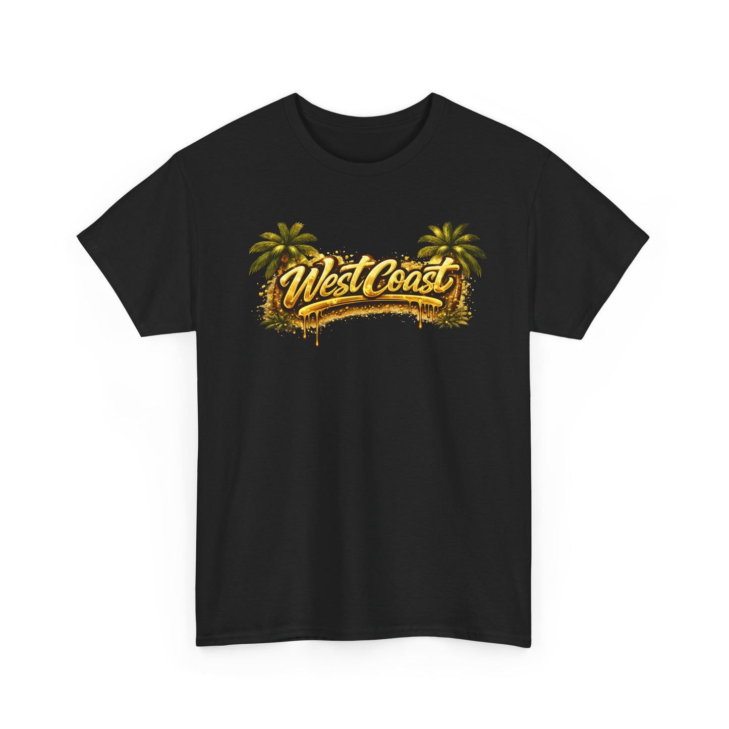 West Coast Palm Tree T-Shirt — Retro Surf Vibe Tee