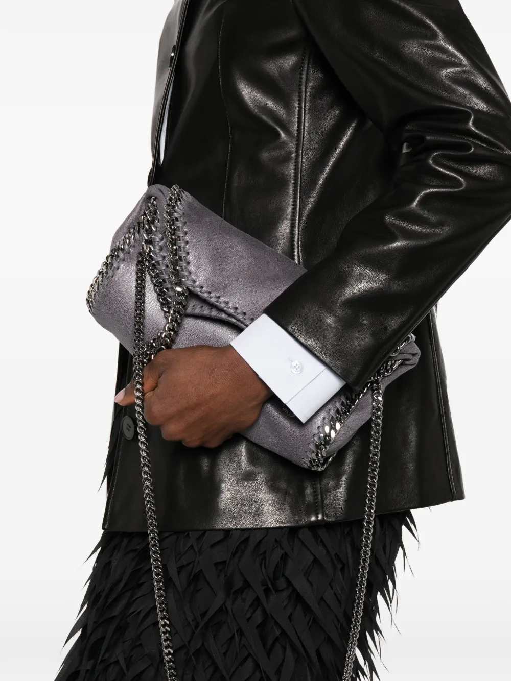 Stella Mccartney Women Falabella Mini Tote Bag With Chain Strap