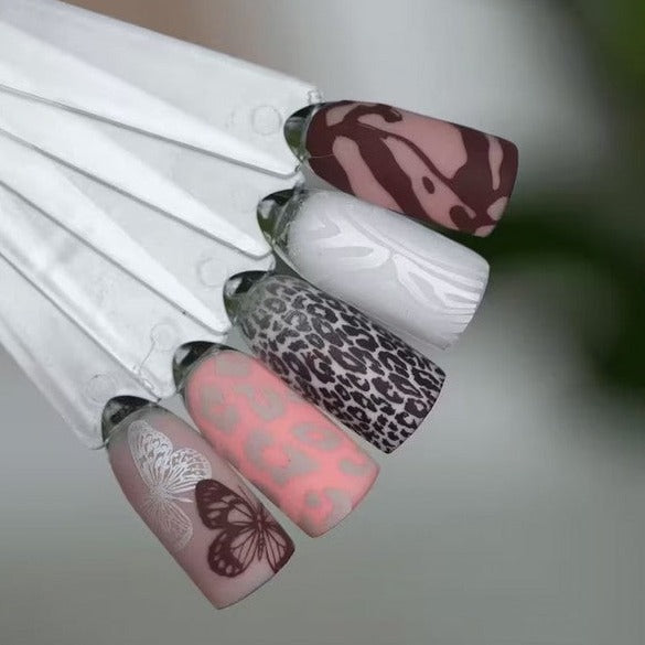 DARK Stamping Polish White Pearl #44, 10ml-2
