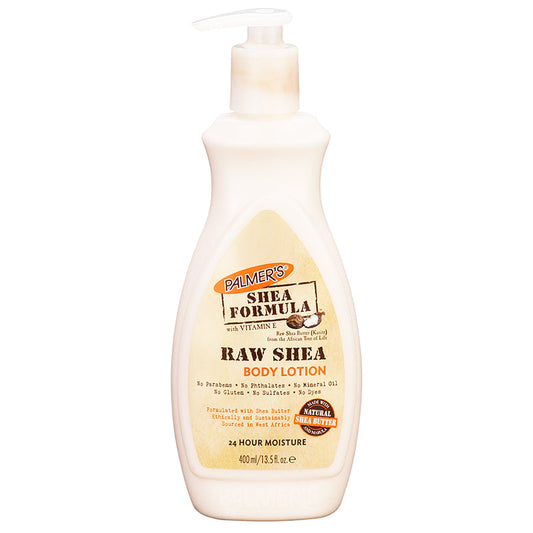 Palmer's Shea Butter Formula Raw Shea Nourish Body Lotion with Pump, 13.5 fl oz