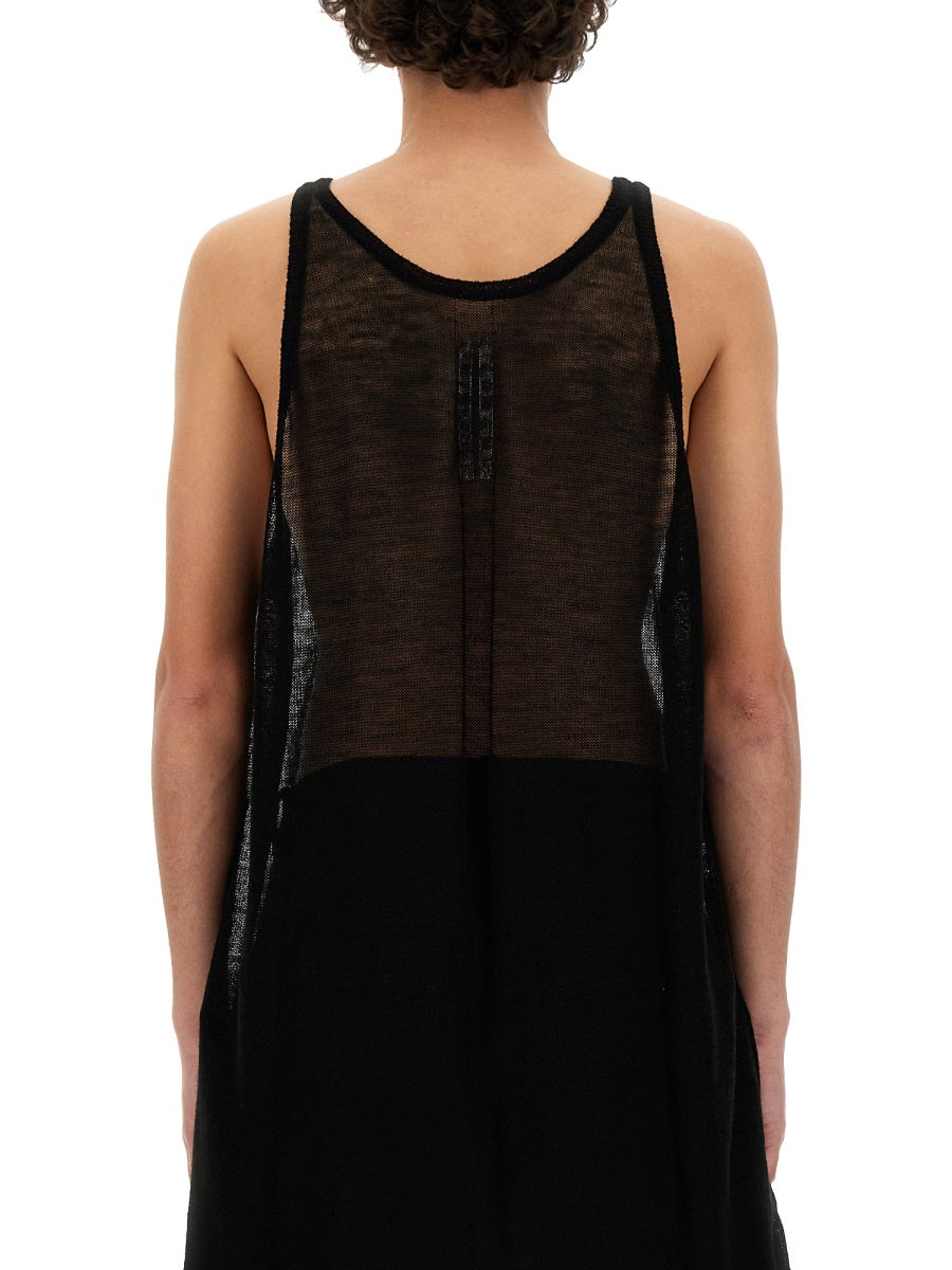 Rick Owens Men Knitted Tank Top