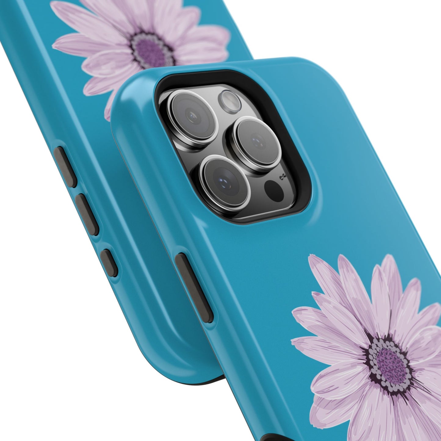 Magnetic Phone Cases with Floral Design, Impact-Resistant Accessories, Stylish Tech Protection, Gifts for Her, Unique Cell Phone Cases