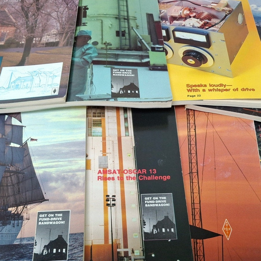 Vintage 1988 QST National Assn Amateur Radio Magazine FULL Year 12 Issues