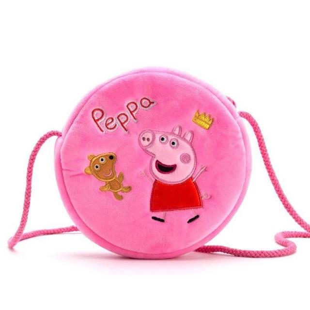 100% Genuine Peppa Pig Embroidered cross bag