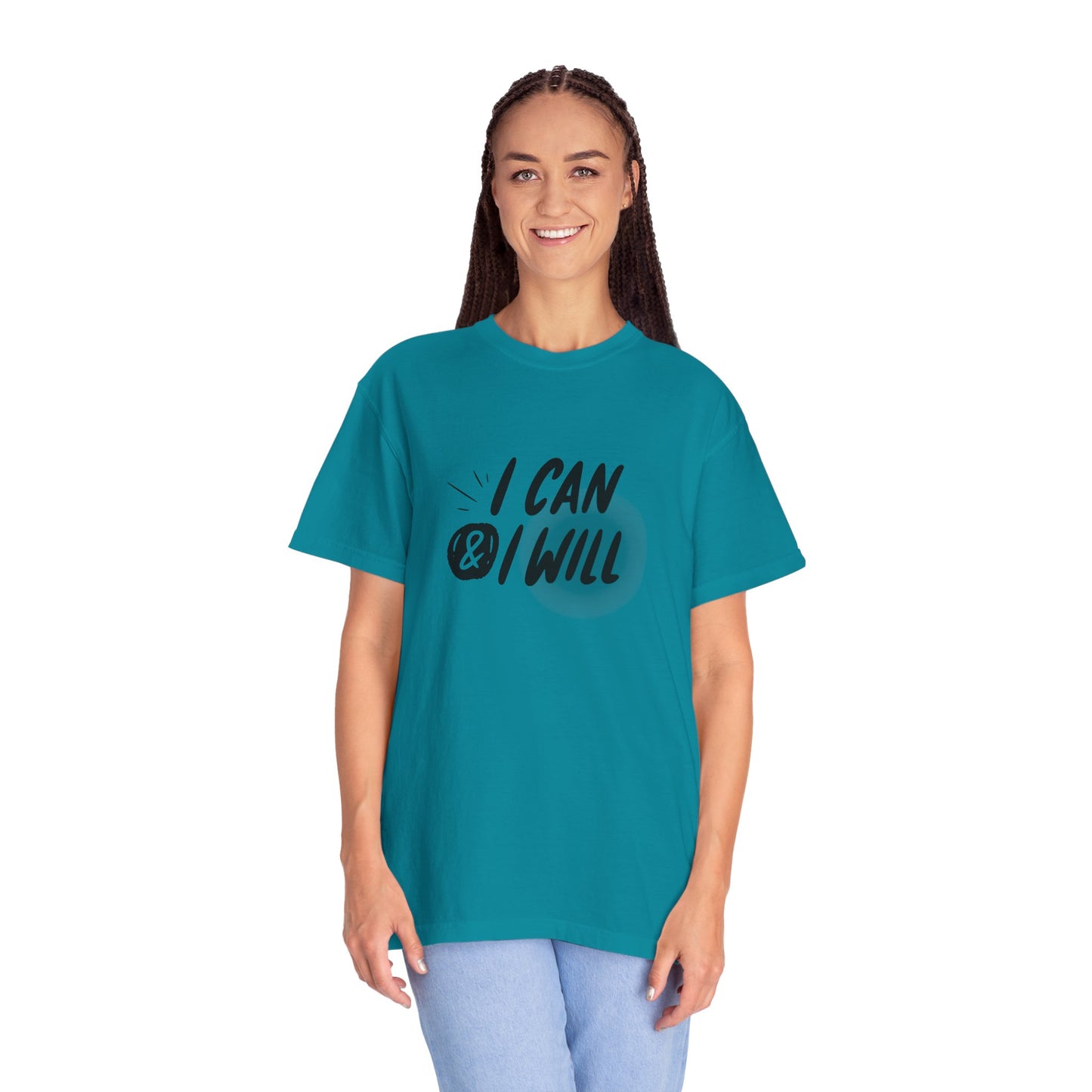 I Can & I Will Motivational T-Shirt - Unisex Graphic Tee